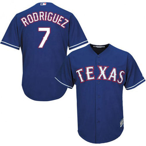 Men's Texas Rangers Ivan Rodriguez Replica Alternate Jersey - Royal