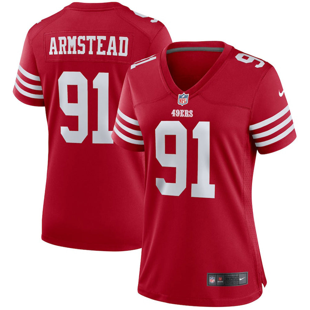 Women's San Francisco 49ers Arik Armstead Game Jersey - Scarlet